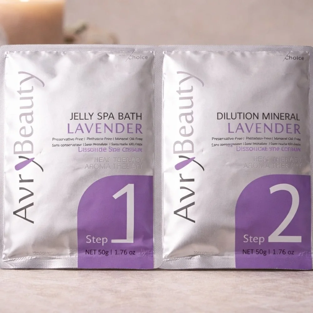 Avry‎ Beauty Jelly Spa Bath Lavender Pedicure Spa Kit #701